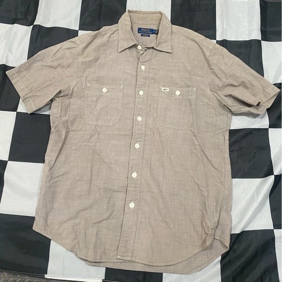 Lot of 4 Polo Ralph Lauren Short Sleeve Button Up Shirts & 1 Tommy - Picture 11 of 16